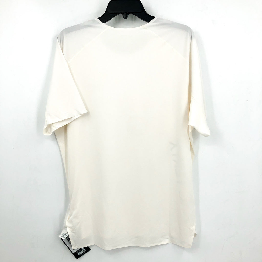 ARC'TERYX Men's Norvan Downword Logo T-Shirt Large White Arctic Silk NWT