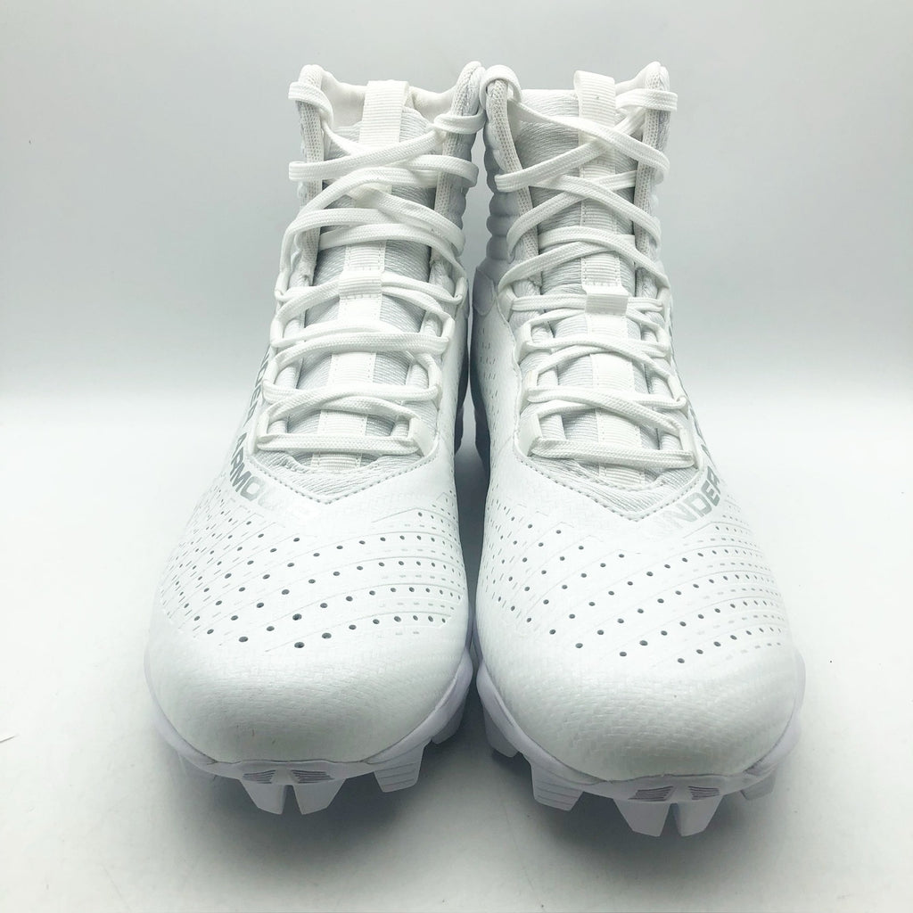 Under Armour Mens Highlight RM 2.0 Molded Football Cleats Size 11 White NWOB