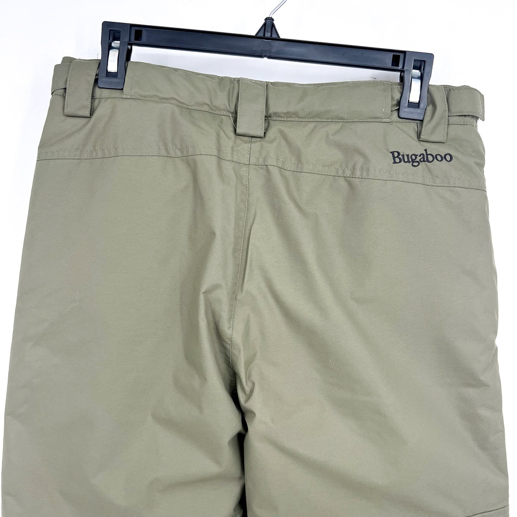 COLUMBIA Kids' Bugaboo III Snow Pants XL Youth 18-20 Green Waterproof NWT