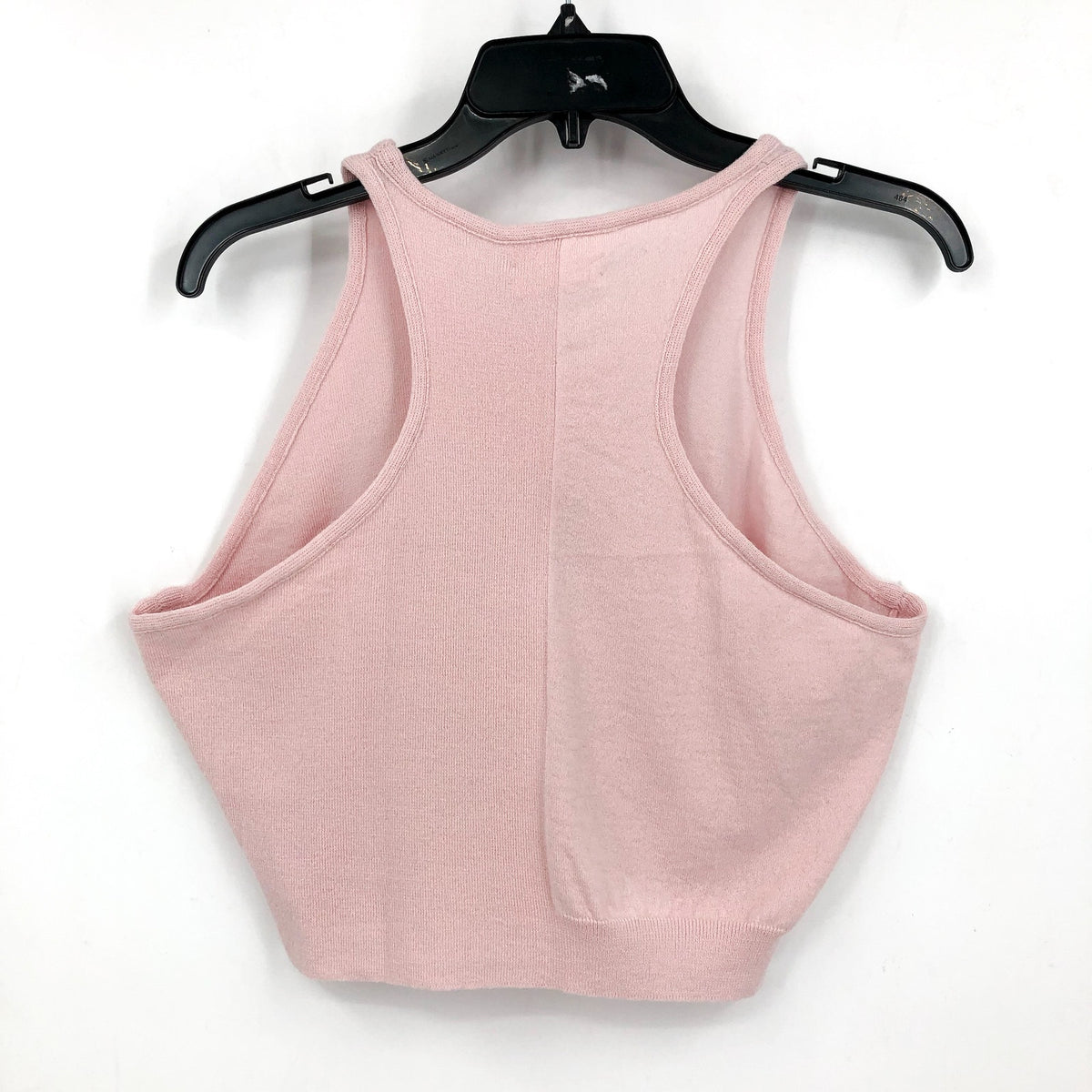 ACTIVE CASHMERE Women's Cashmere Tank Top XL Pale Pink Racerback NWT