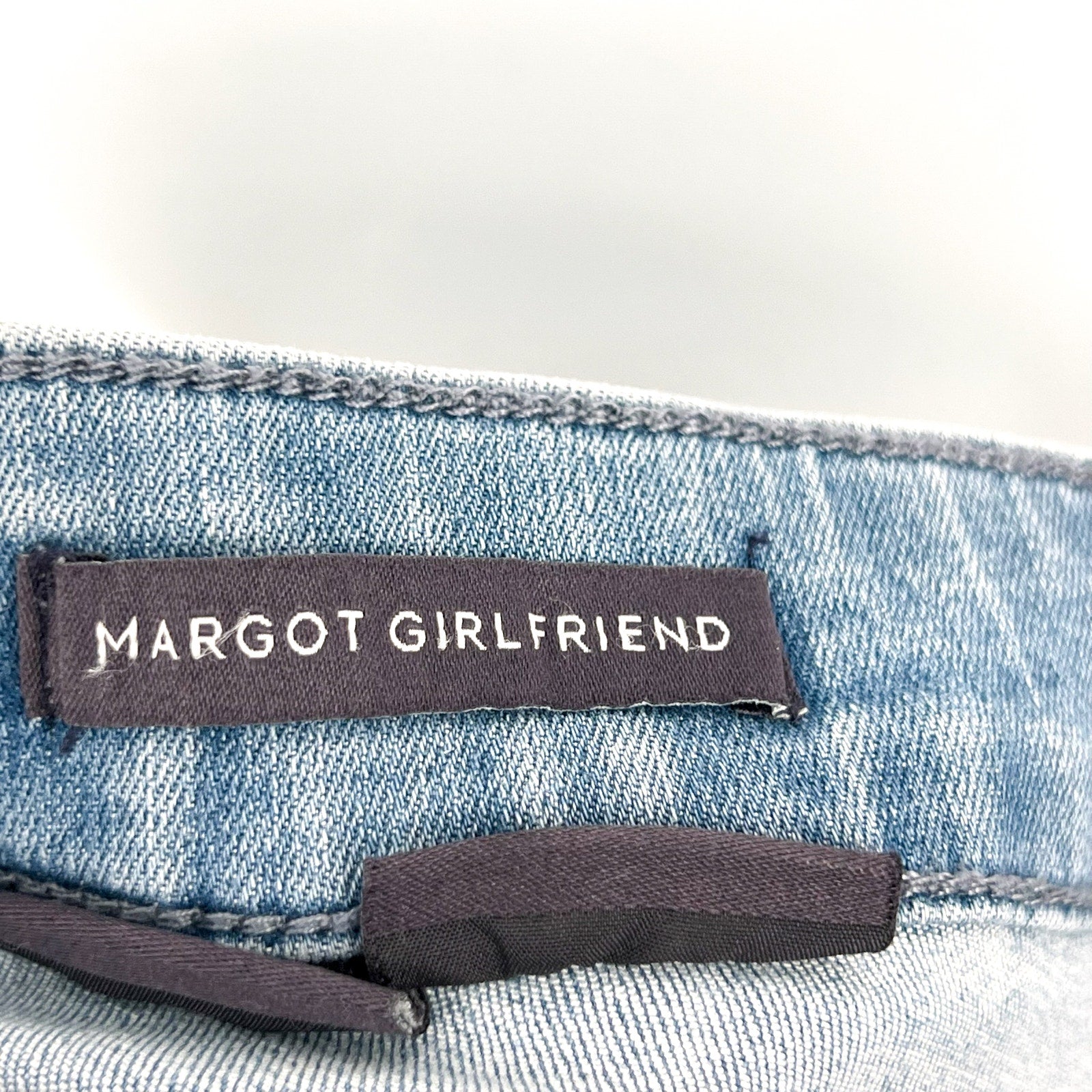 NYDJ Womens Margot Girlfriend Jeans Size 8 PETITE Kingston Blue NWT