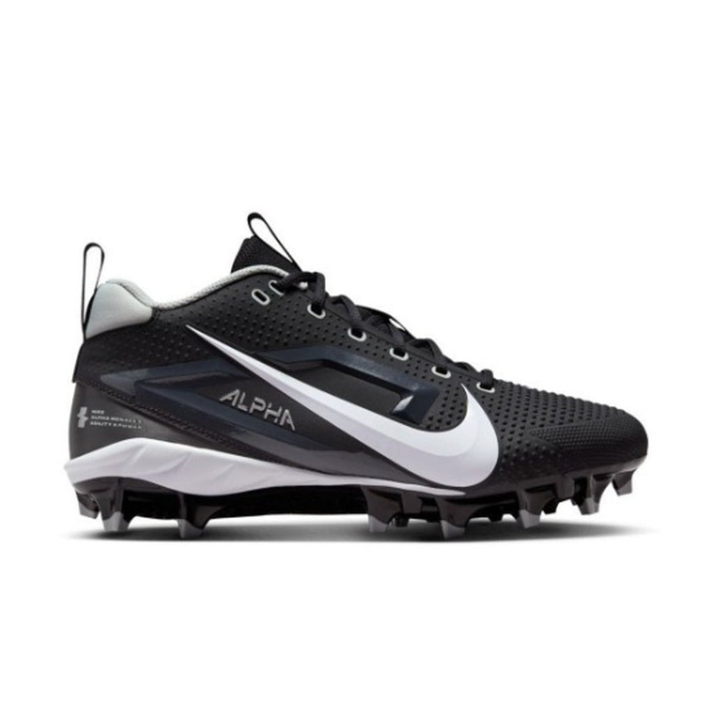 Nike Mens Alpha Menace 4 Varsity Molded Football Cleat US 10.5 Black FN0027 NWOB