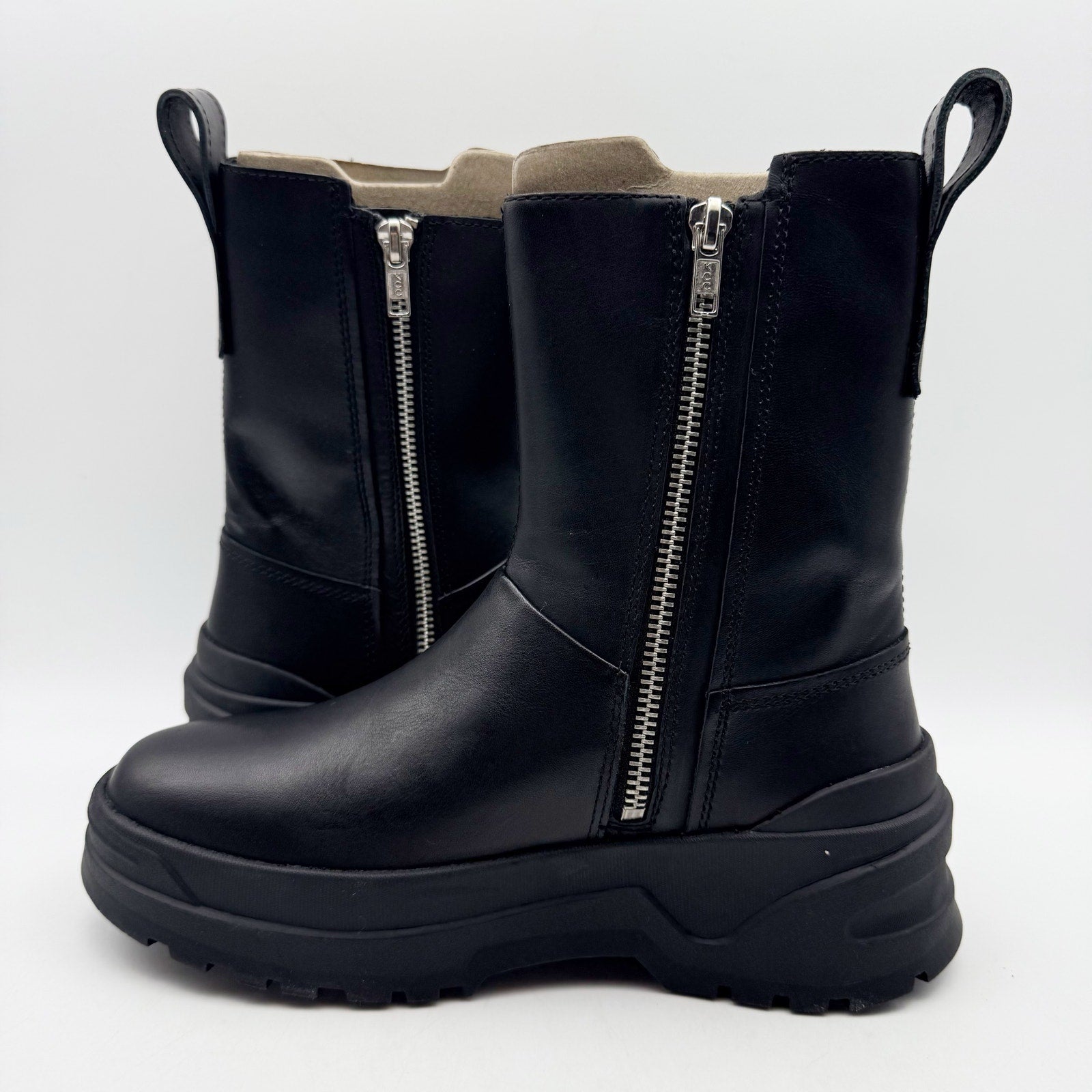Vagabond Shoemakers Womens Maxime Boots EU 36 US 6 M Black Leather NIB