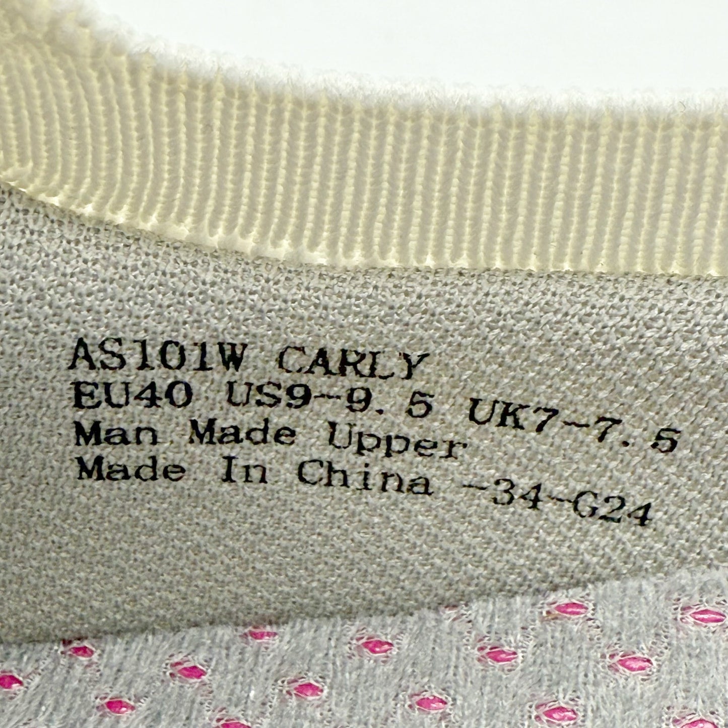 Aetrex Womens Carly Sneakers EU 40 US 9-9.5 White Athletic NWOB