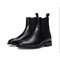 Gant Women's Fayy Chelsea Boots Size 7.5 EU 39 Black Leather Pull-On NWOB