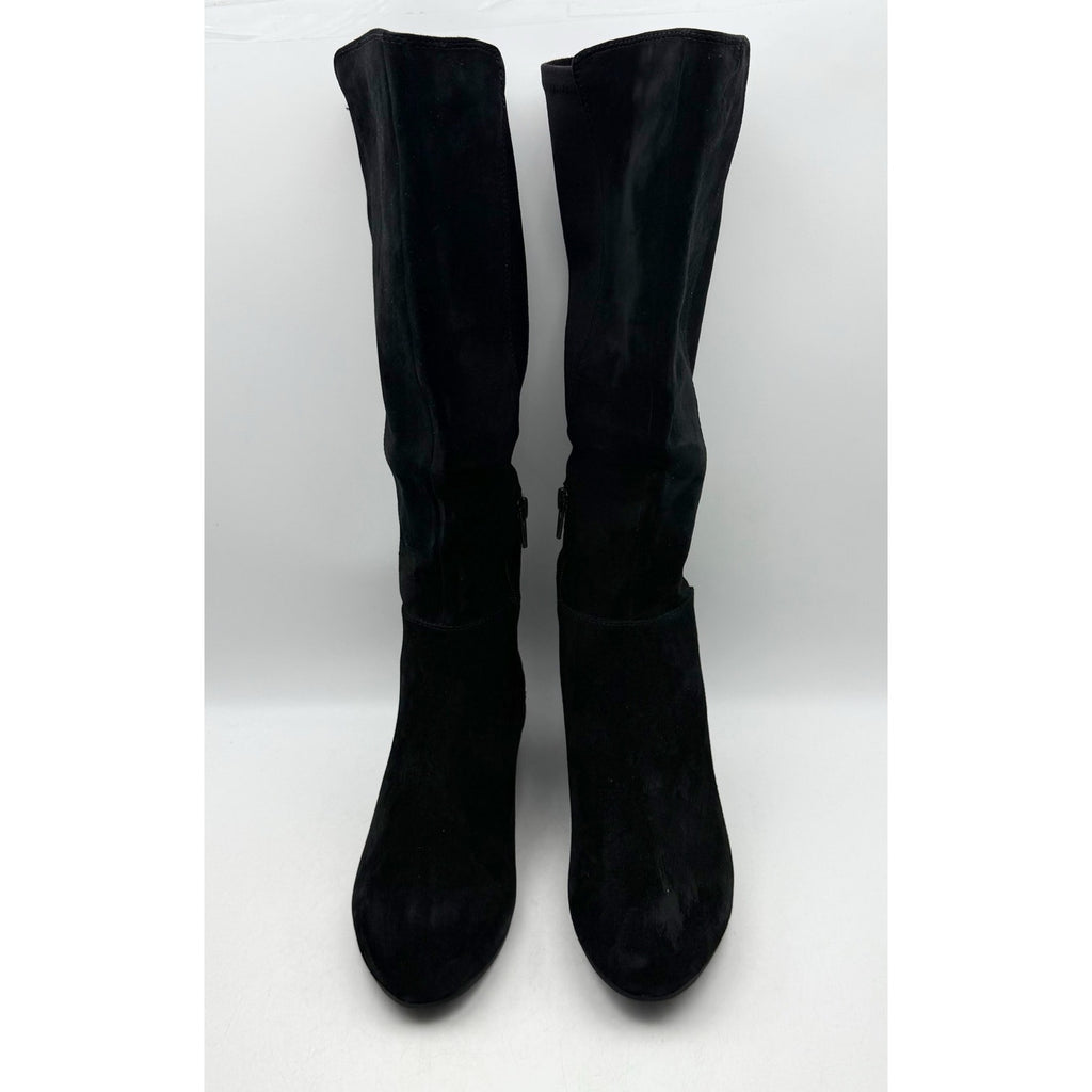 Dune London Womens Tayla Knee High Boots US 7 EU 37 Black Suede NIB