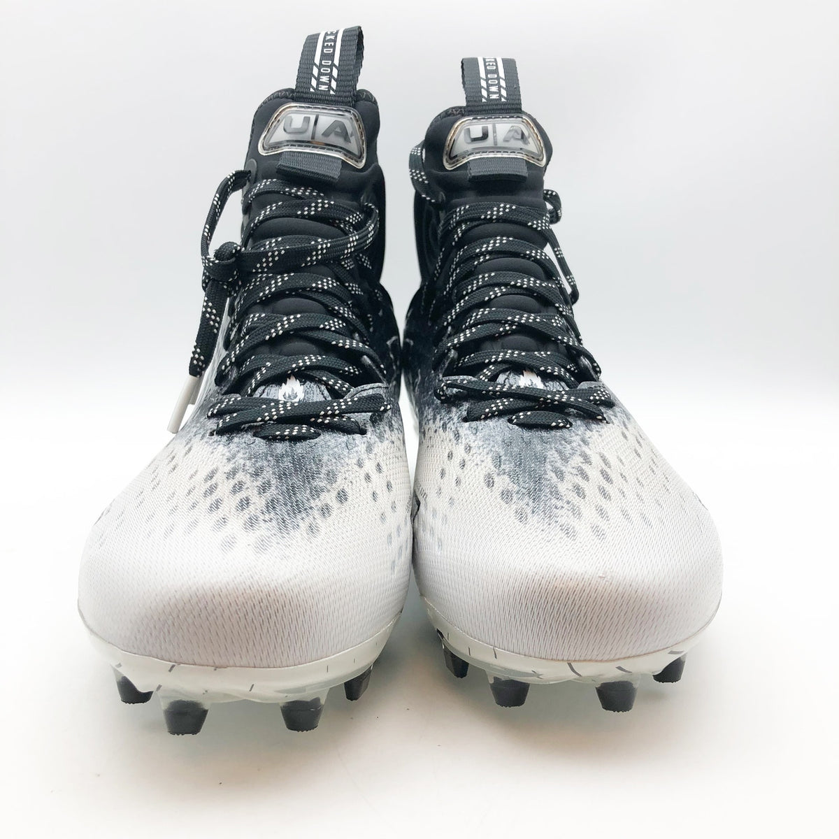 Under Armour Mens Spotlight Lux Mc 2.0 Football Cleats Size 8 Black White NWOB