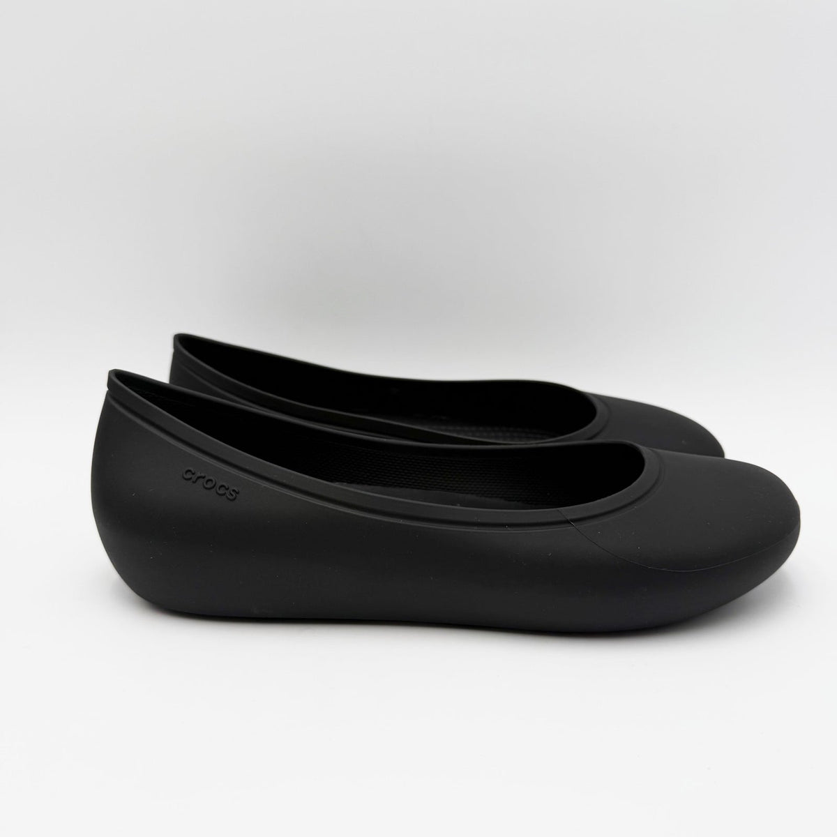 Crocs Womens Brooklyn Ballet Flats Size 7 EU 37-38 Black Slip On NWOT/NWOB