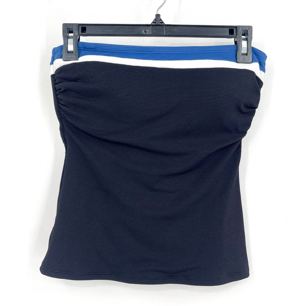 TOMMY BAHAMA Island Cays Bandini Tankini Swim Top Small Blue Indigo Tide NWT