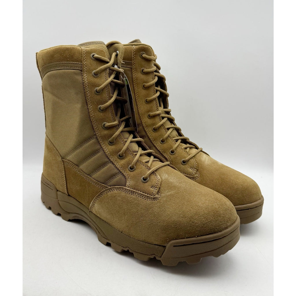 T3865. Original S.W.A.T.- MENS 15 WIDE- Classic 9" Boots Tan Coyote Slip Resistant NIB