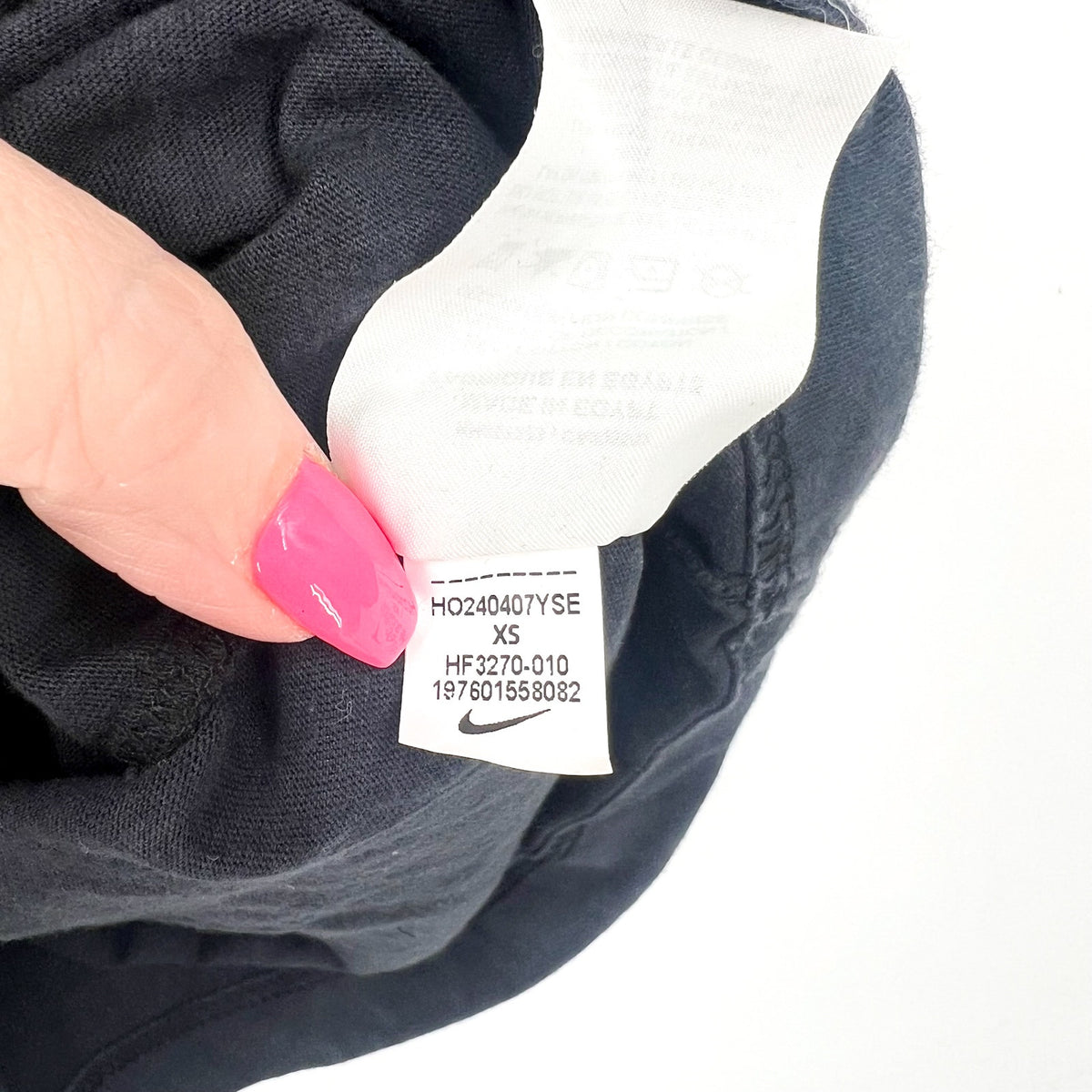 NIKE Women's Basketball 1973 Graphic T-Shirt XS Black/Purple Short Sleeve NWT