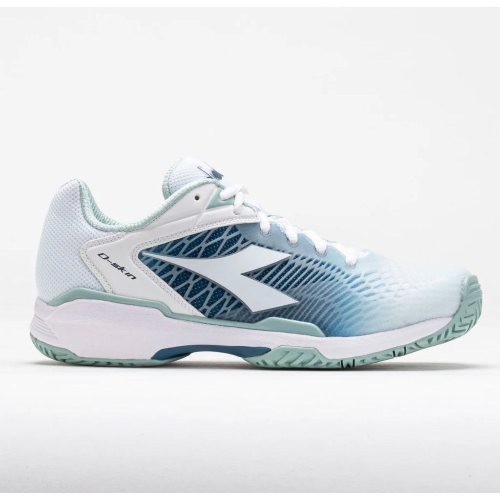 Diadora Womens Speed Competition 7+ AG Tennis Shoes Size 10 EU 41 Blue White NWT