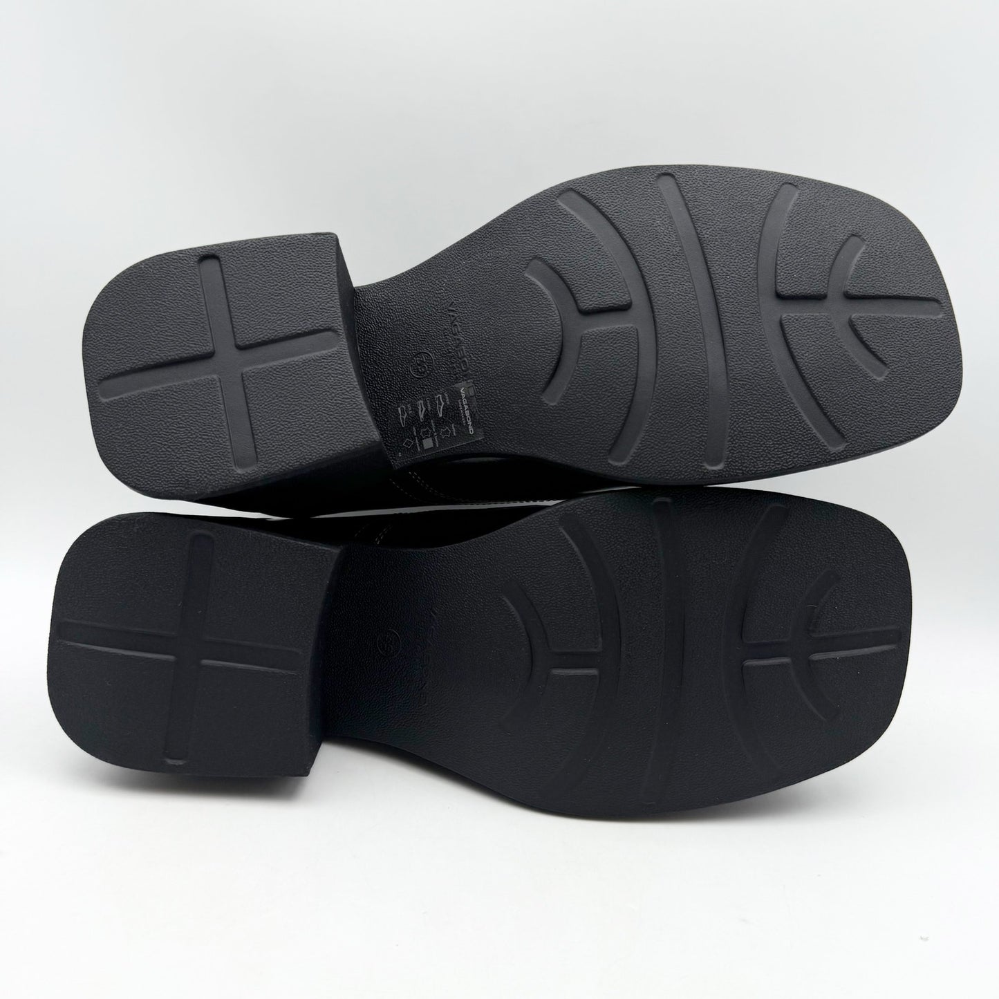 Vagabond Womens Dorah Lace up Oxford Shoes EU 39 US 9 Black Leather NIB