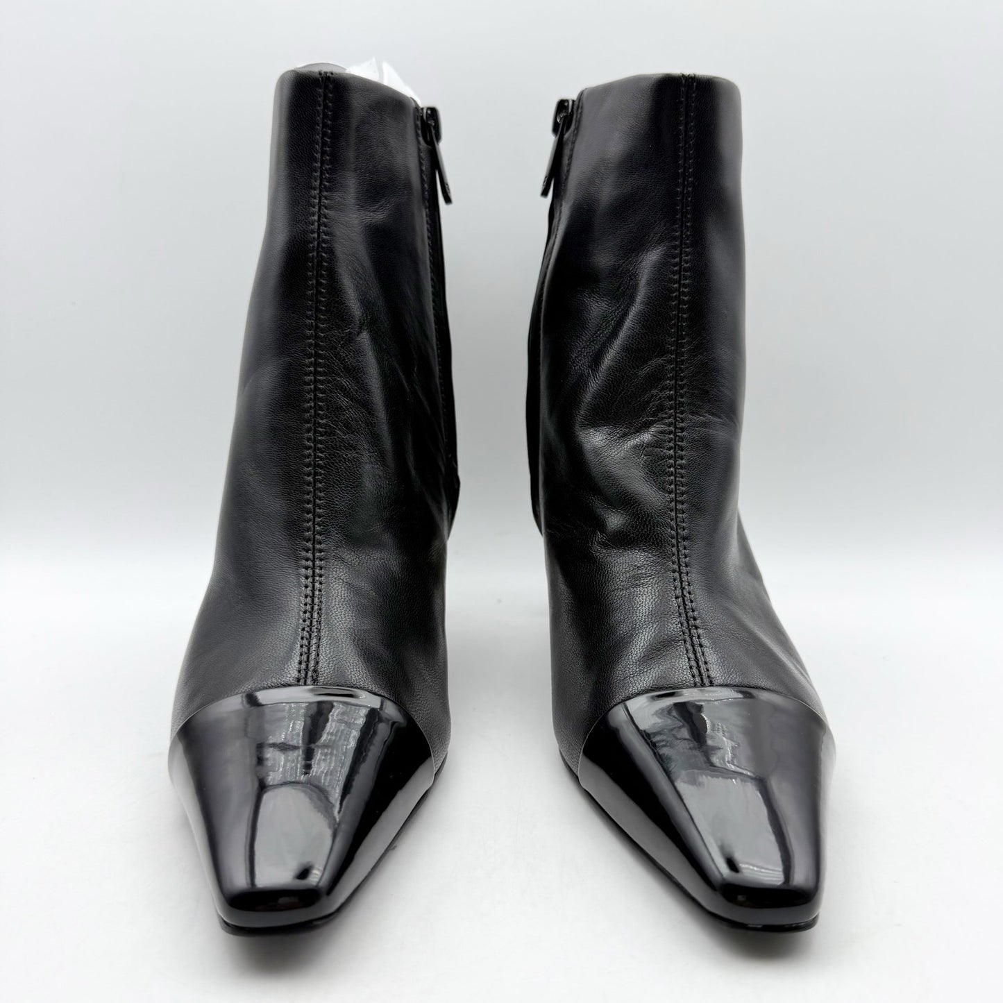 Sam Edelman Womens Saige 2 Ankle Boots US 7.5 M EU 38 Black Leather NWOB