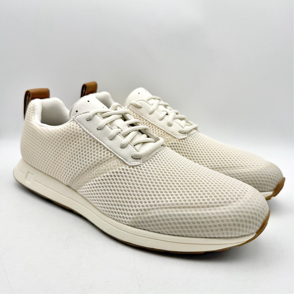 YORK Athletics Mens The Henry Runner Athletic Shoes Size 8.5 Bone White NIB