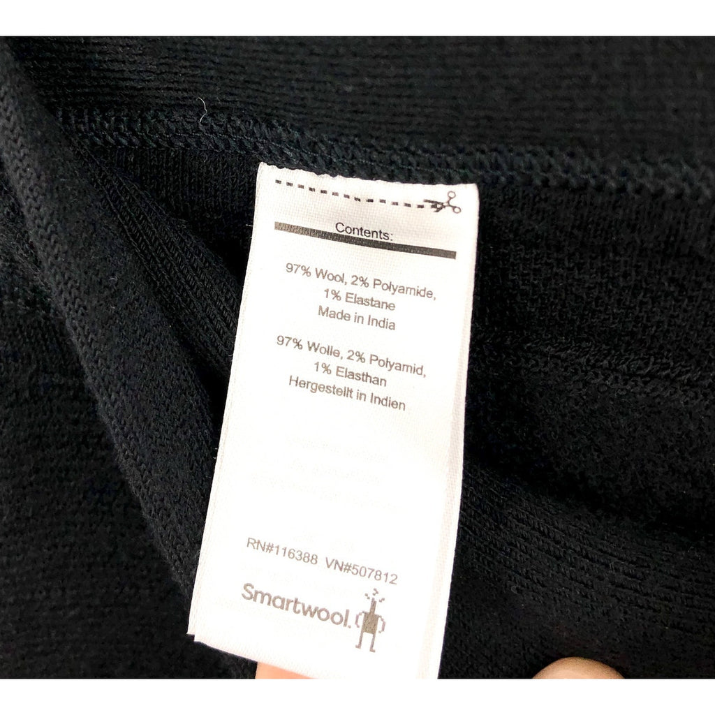 SMARTWOOL Womens Intraknit Merino Base Layer Bottom Small Black Thermal Max NWT