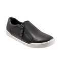 SoftWalk Womens Arezzo Casual Sneakers Size 10.5 NARROW Black Snake Leather NIB