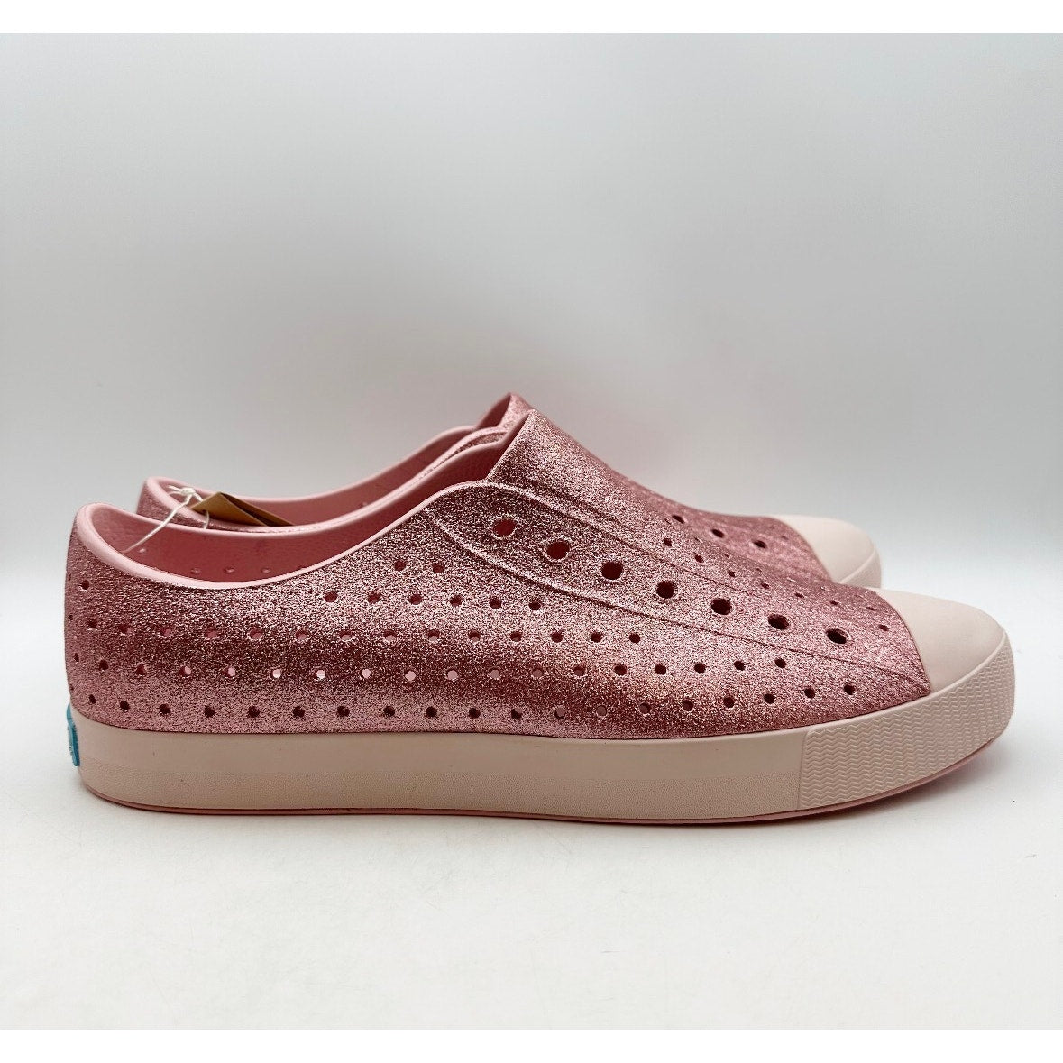 NATIVE Men's Jefferson Shoes Size 13 EU 47 Rose Pink Bling Dust Pink NWOB