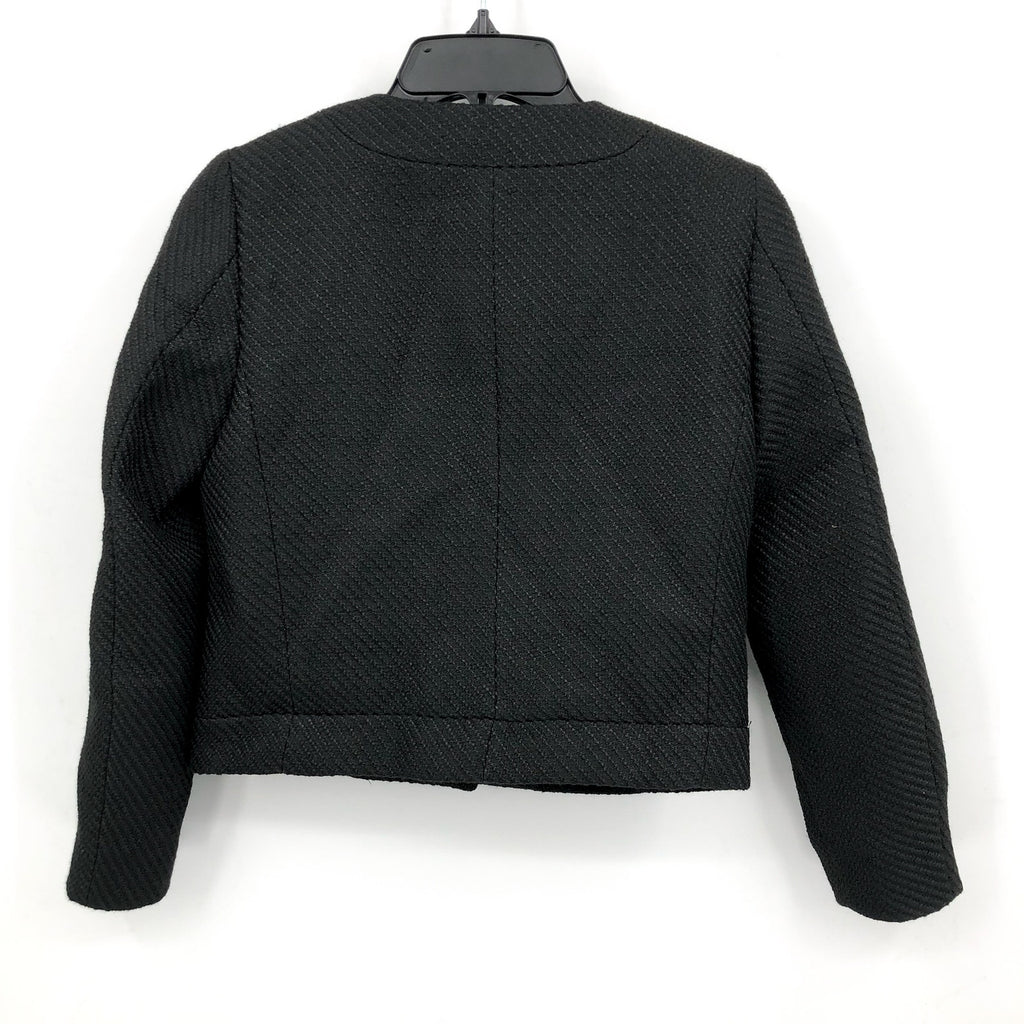 J.Crew Womens Tweed Lady Jacket 00 Petite True Black Blazer BS929 NWT