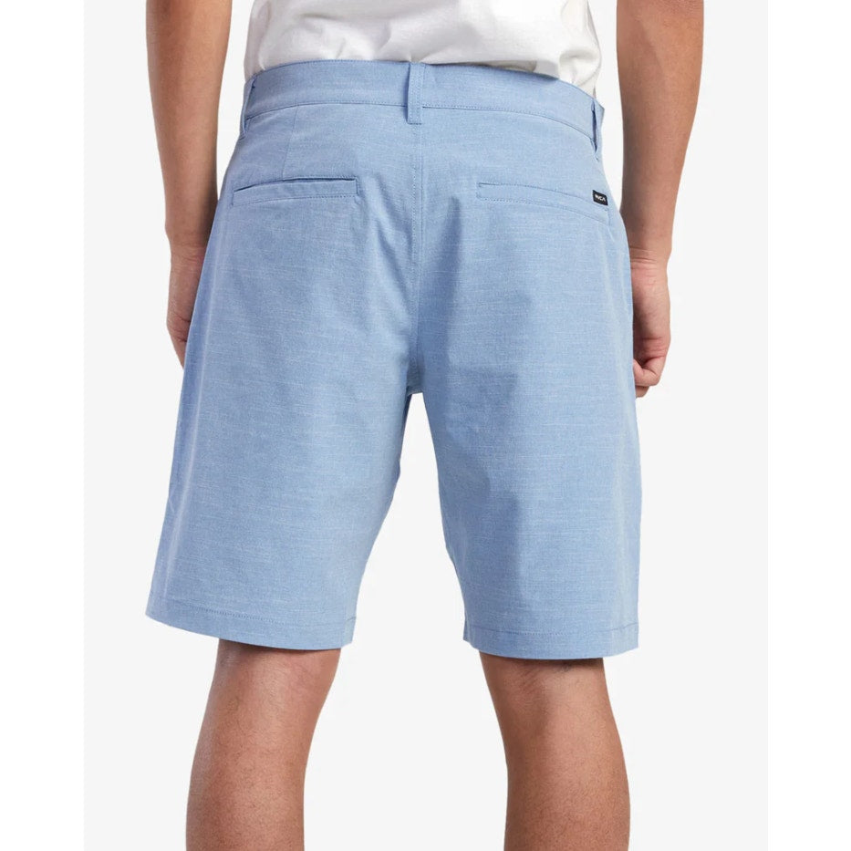 RVCA Men's Balance 20" Hybrid Shorts Size 28 Nautical Blue Flat Front NWT