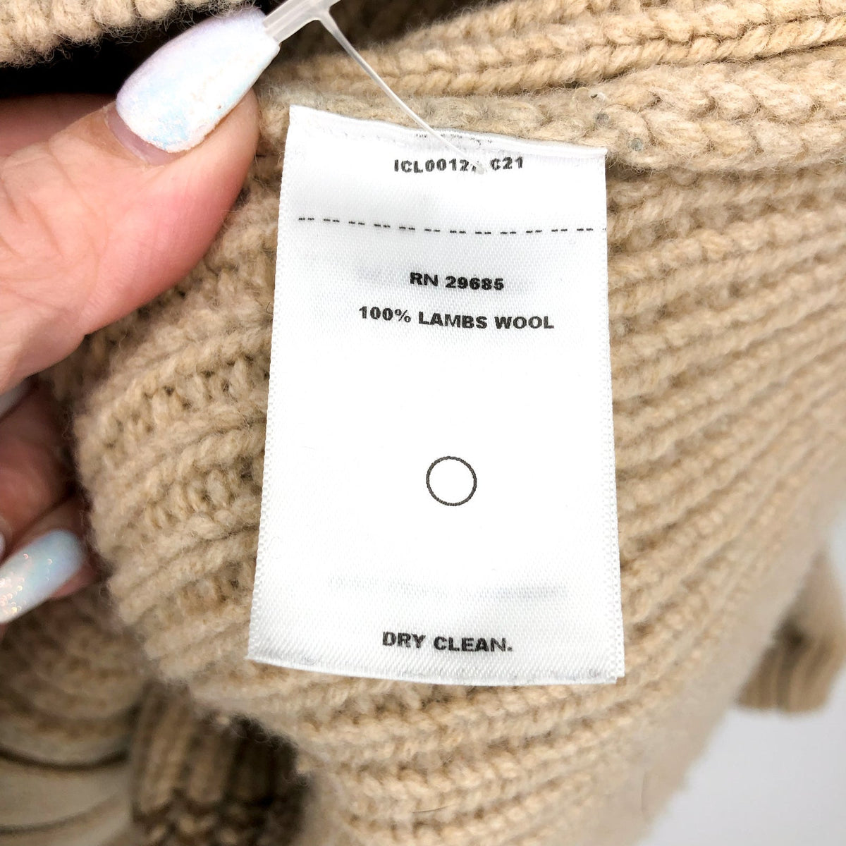 PENDLETON The Original Westerley Sweater XXL Tan Brown Full Zip Cardigan NWOT