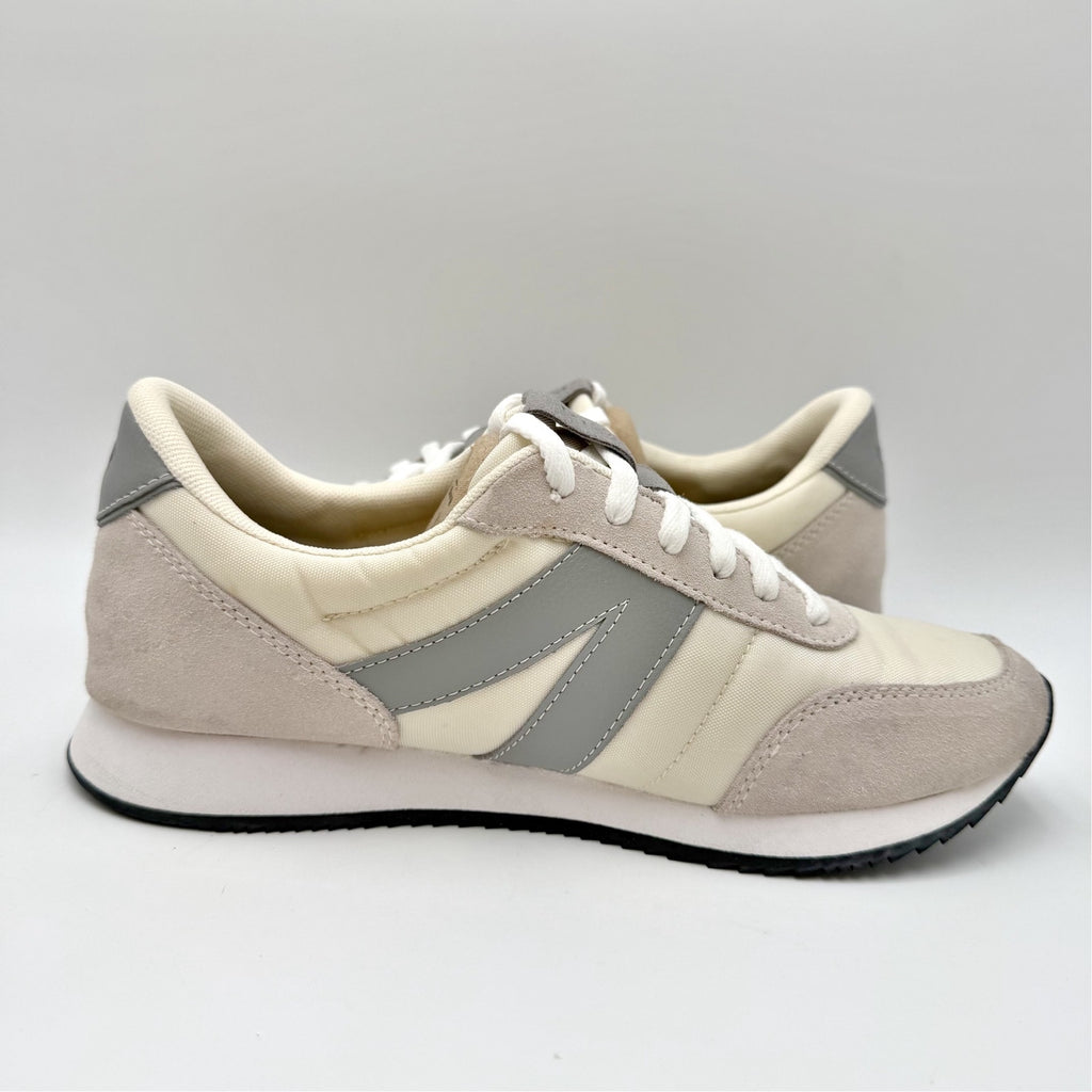 KIZIK Womens Milan Hands Free Sneakers Size 8 EU 39.5 Mist Grey Cream NIB