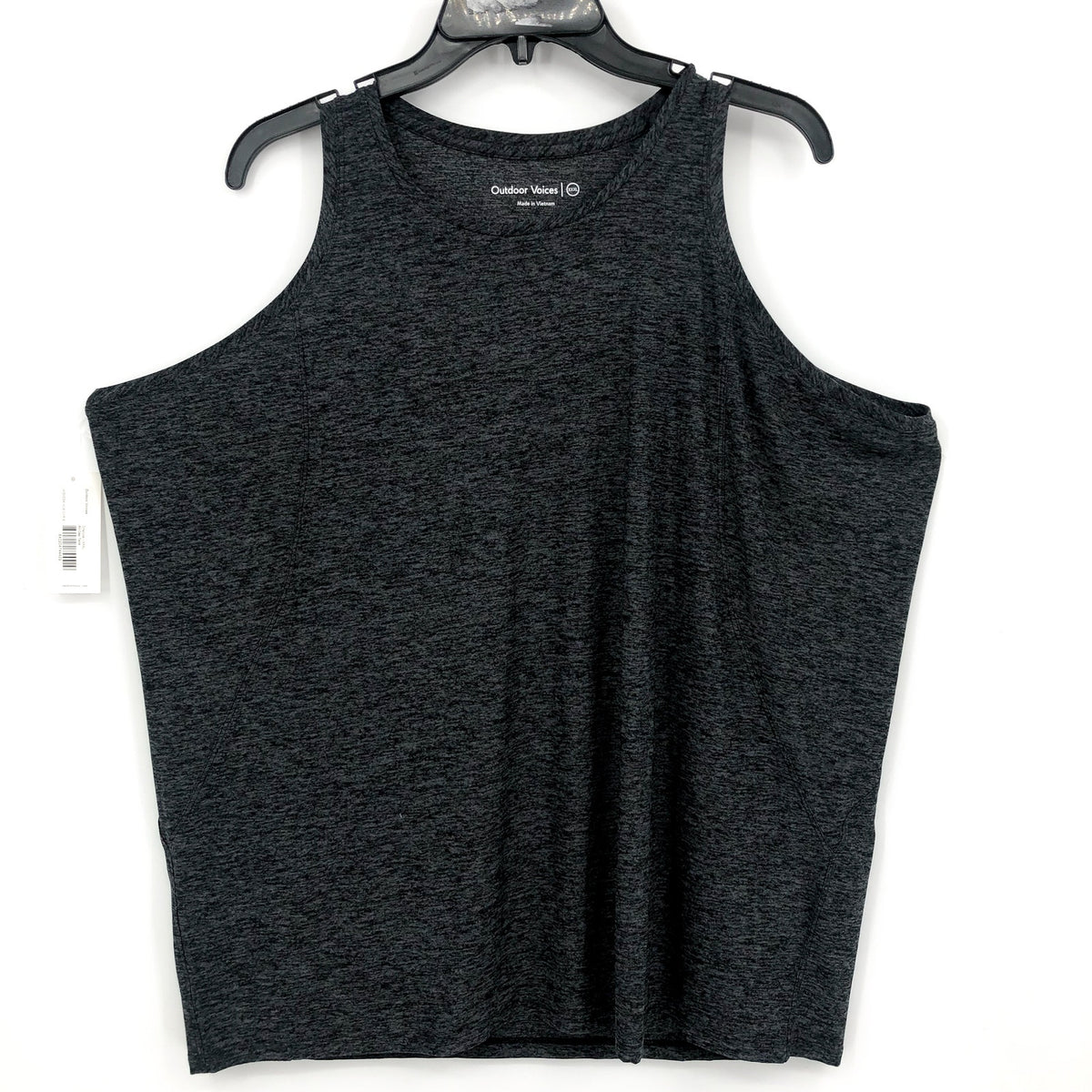 OUTDOOR VOICES Women's All Day Tank Top 3XL Charcoal Gray CloudKnit NWT