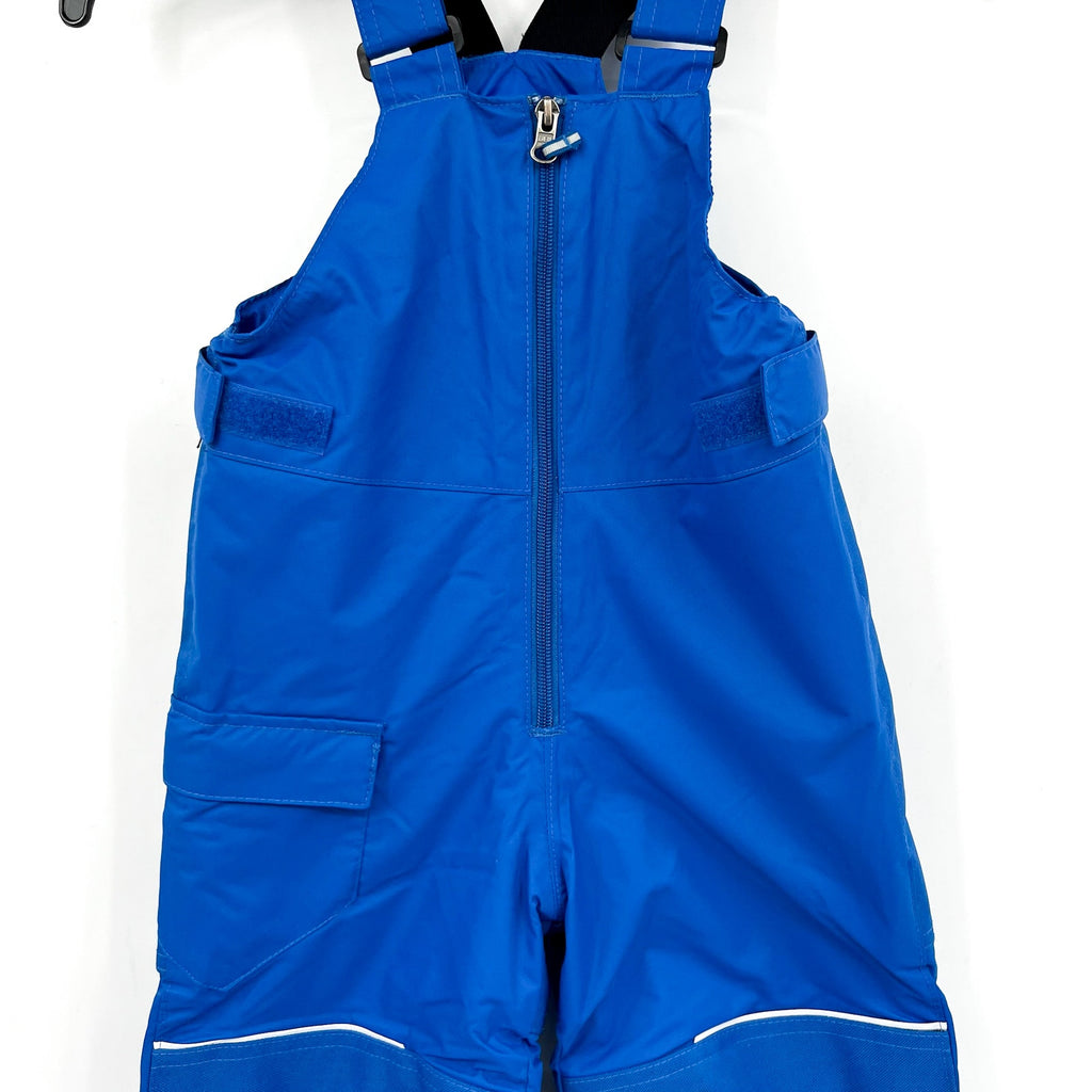 COLUMBIA Kids' Adventure Ride II Insulated Snow Bibs Size 4T Mountain Blue NWOT