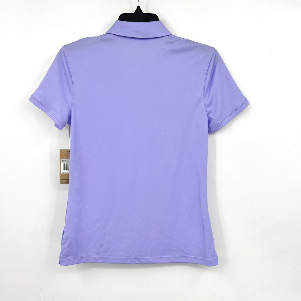 NIKE Women's Dri-FIT Victory Golf Polo Shirt XS Purple Pulse Short Sleeve NWT