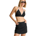 TOMMY BAHAMA Women's Island Cays Swim Skort XL Black NWT