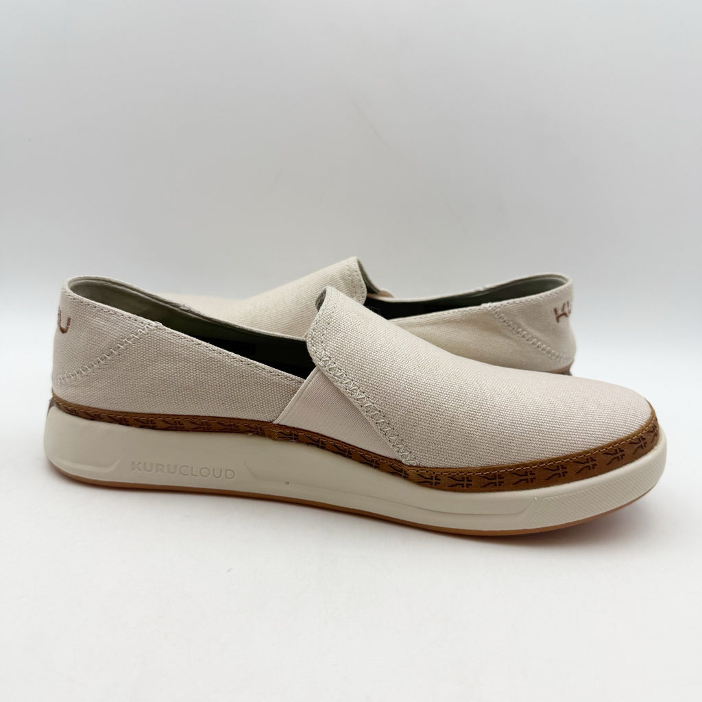 KURU Womens Roam Atla Classic Sneakers US 8.5 EU 39 Beige Sand Slip On NWOB