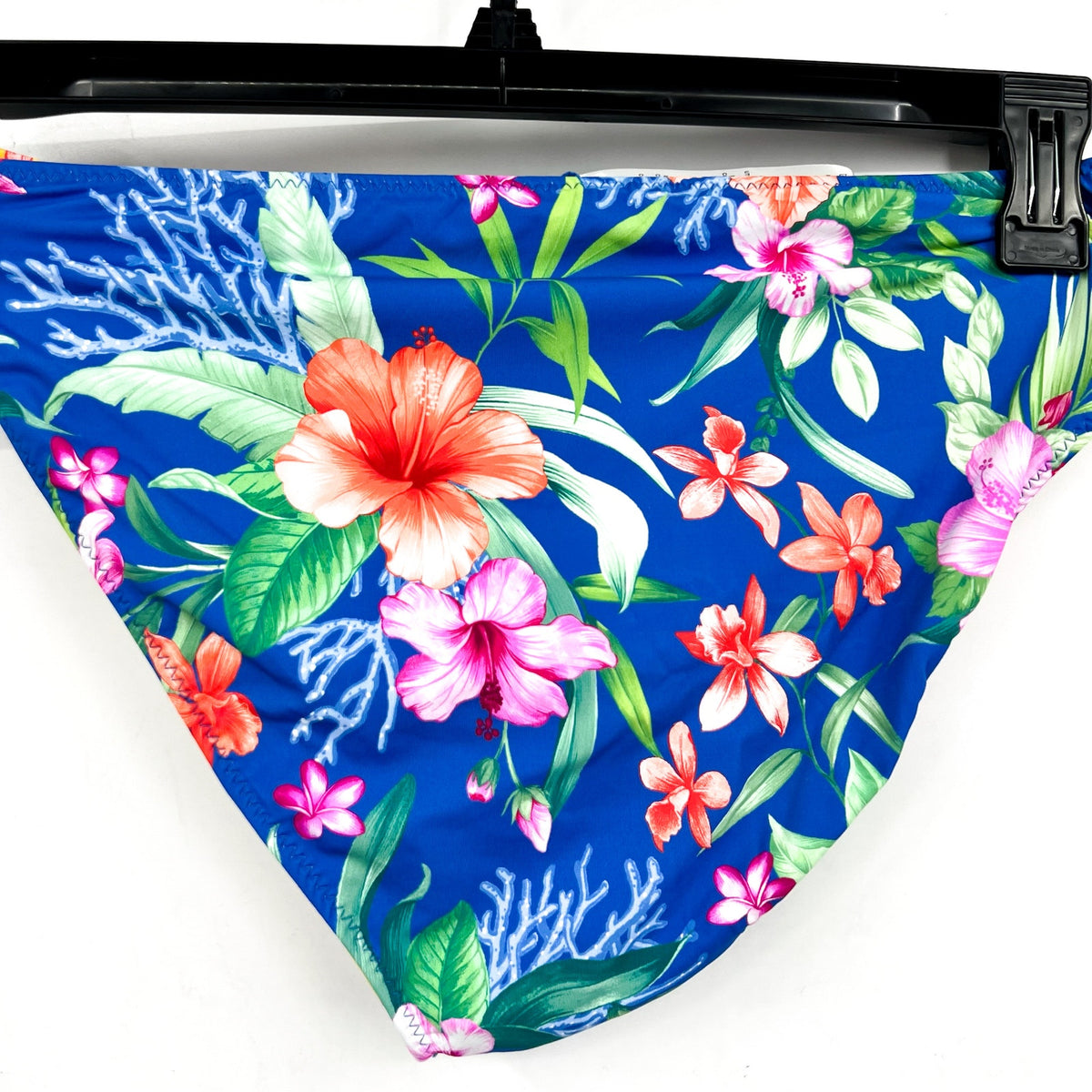 TOMMY BAHAMA Isola Vita Reversible Hipster Bikini Bottom XL Blue Yellow NWT