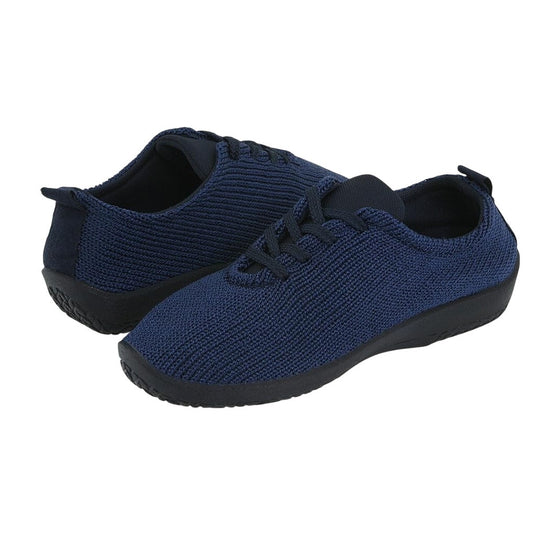 Arcopedico Womens LS Lace up Casual Shoes EU 41 US 9.5-10 M Blue Knit NIB