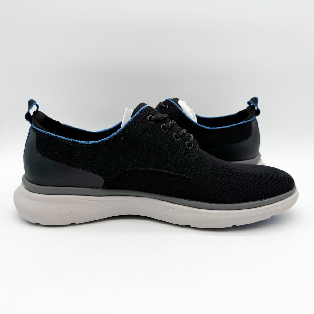 Vince Camuto Mens Tayden Oxford Dress Sneakers Size 10 EU 43 Black Knit NWOB