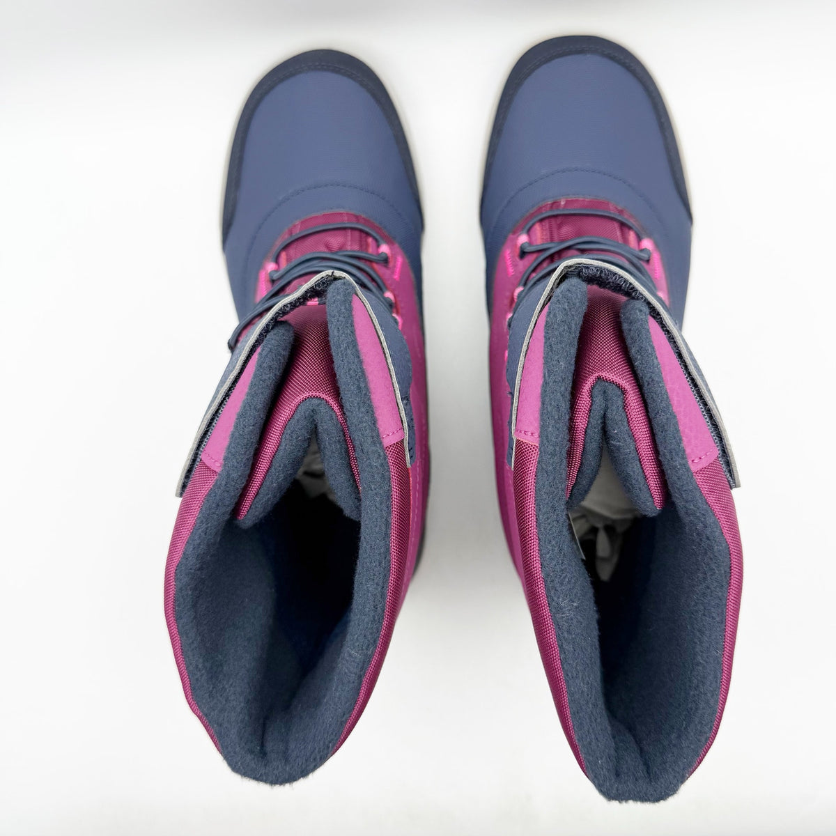 Merrell Big Kids Snow Storm Winter Boots Size 7 Pink Berry Navy Waterproof NIB
