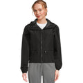 THE NORTH FACE Women's Daybreak Crop Rain Jacket Small TNF Black Hooded NWT