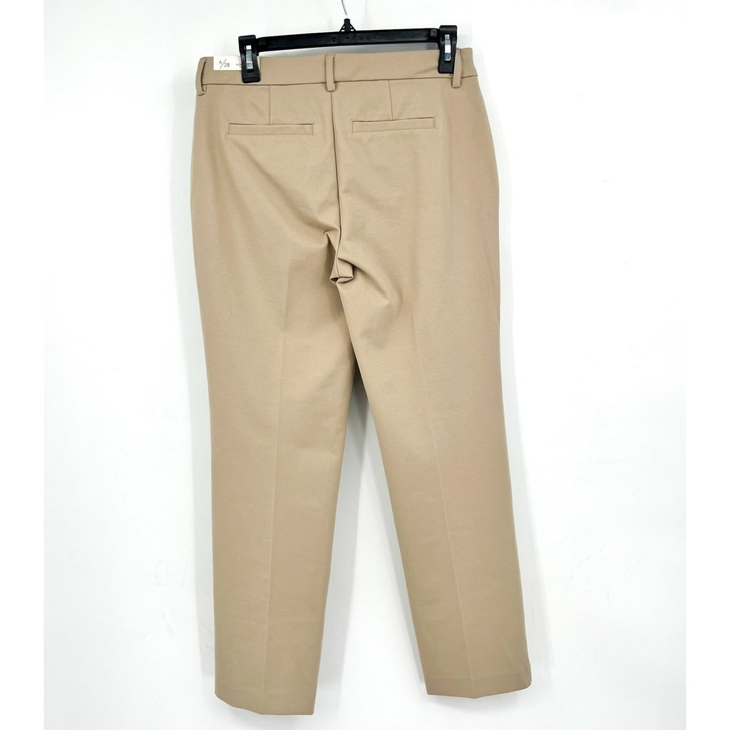 LIVERPOOL Women's Kelsey Knit Trouser Size 6 - 28 Biscuit Tan Super Stretch NWT