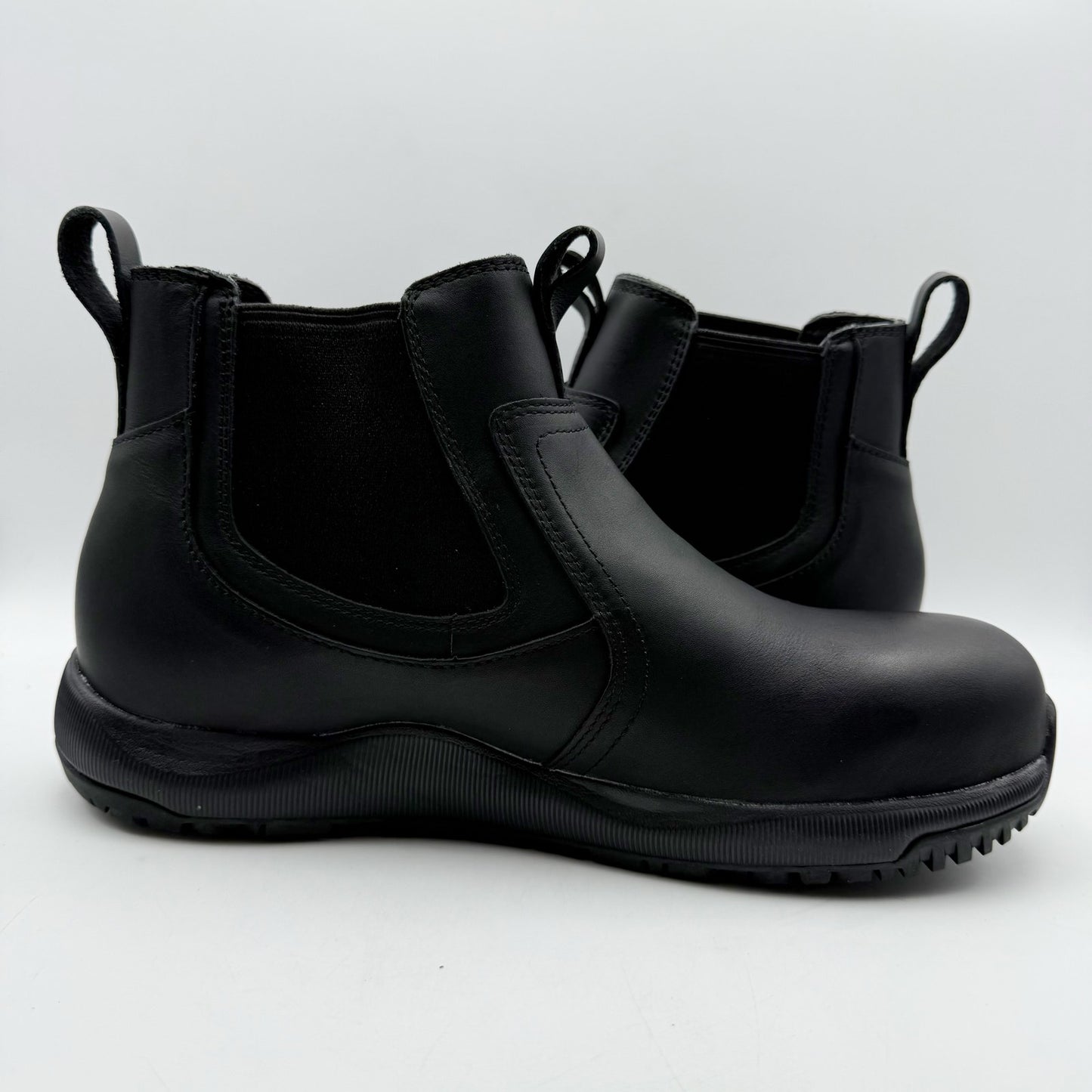 Volcom Mens Street Shield Station Tactical Boots US 11 Wide Black Slip-on CT NIB