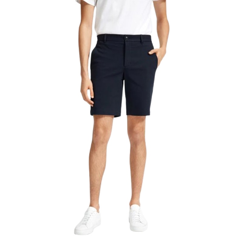 EVERLANE Men's The 9" Performance Chino Shorts Size 31 Navy Blue Slim-Fit NWT