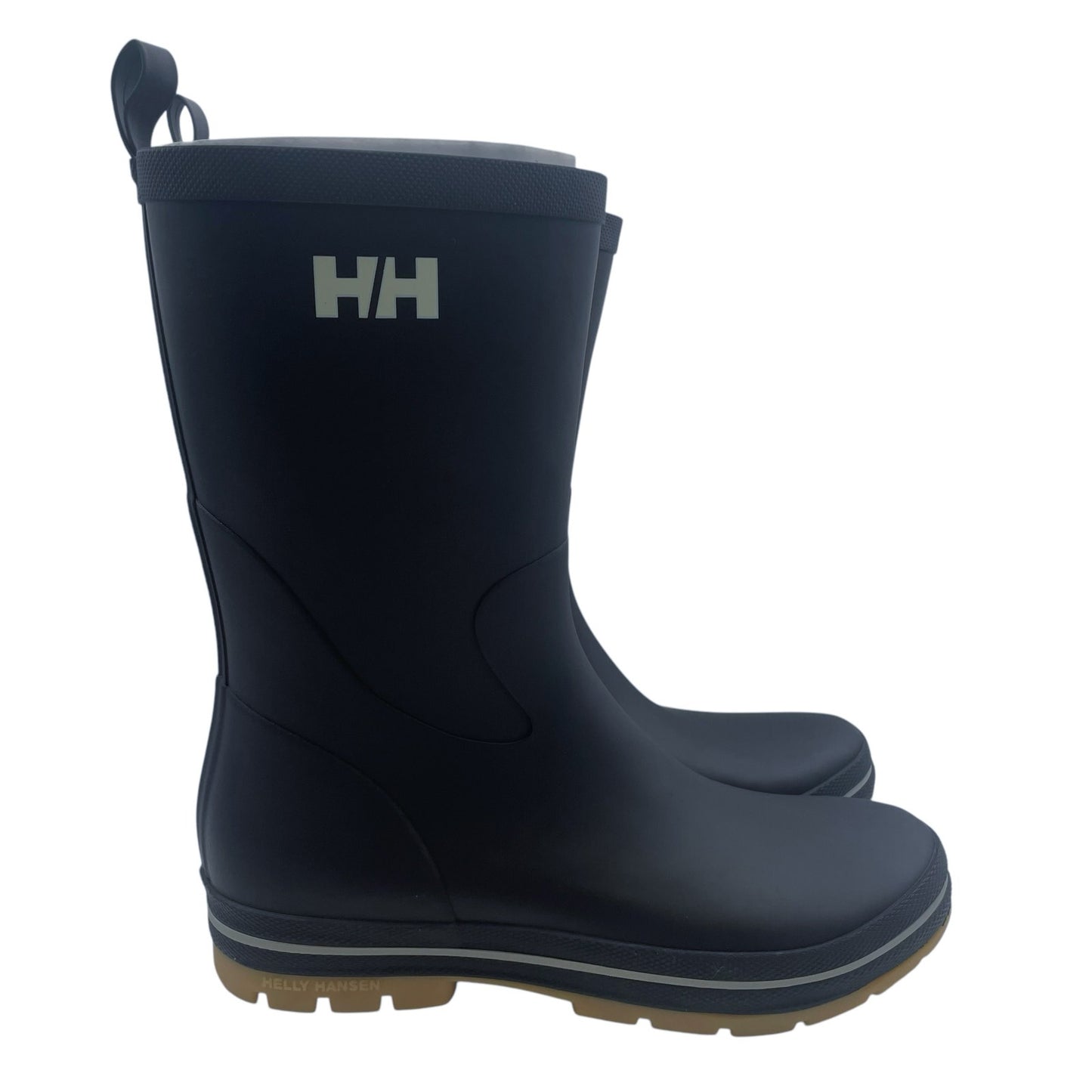 Helly Hansen Mens Midsund 3 Boot US 8 EU 41 Navy Blue Waterproof Rubber NIB