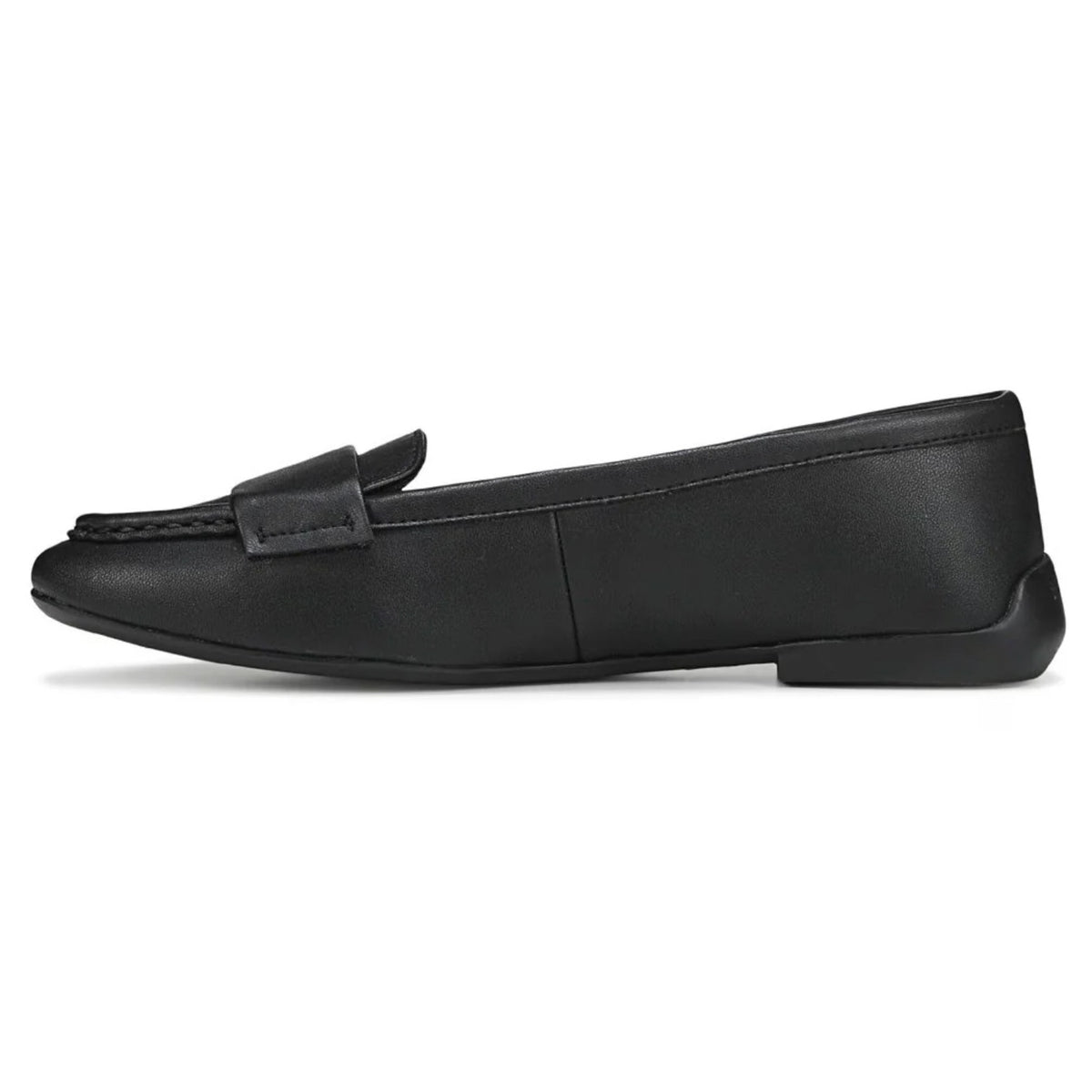 Franco Sarto Womens Faris Slip On Flats Size 6.5 Black Faux Leather NIB