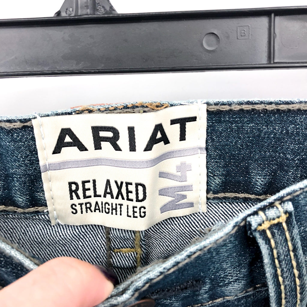 ARIAT Men's M4 Stockton Stackable Straight Leg Jeans 32x32 Kentucky Blue NWT