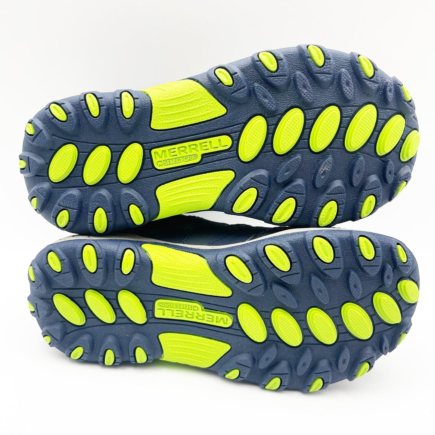 Merrell Kids Trail Chaser Jr. Sneakers US 13 M EU 31 Navy Green Athletic NIB