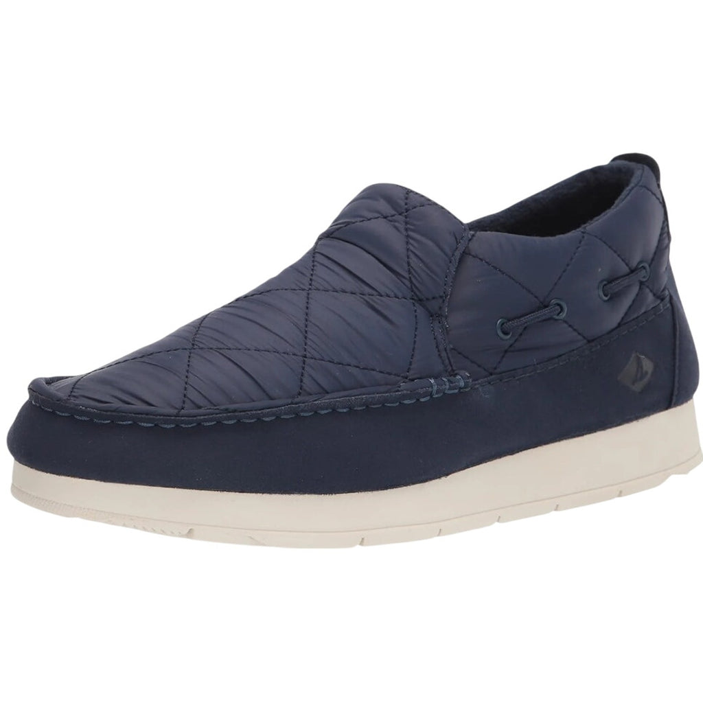 Sperry Mens Top-Sider Quilted Moc Loafers Size 10 M Navy Blue Casual Shoes NWOB