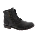 Bed Stu Womens Bonnie II Ankle Boots Size 8.5 EU 39 Black Leather NIB