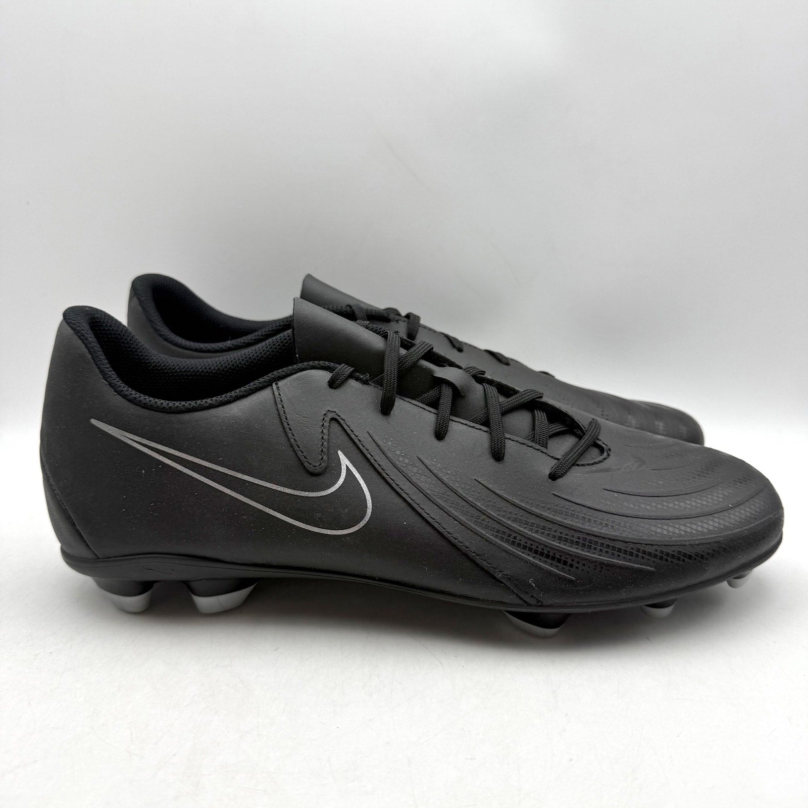 Nike Mens Phantom GX II Club FG/MG Soccer Cleats US 11.5 Black FJ2557001 NWOB