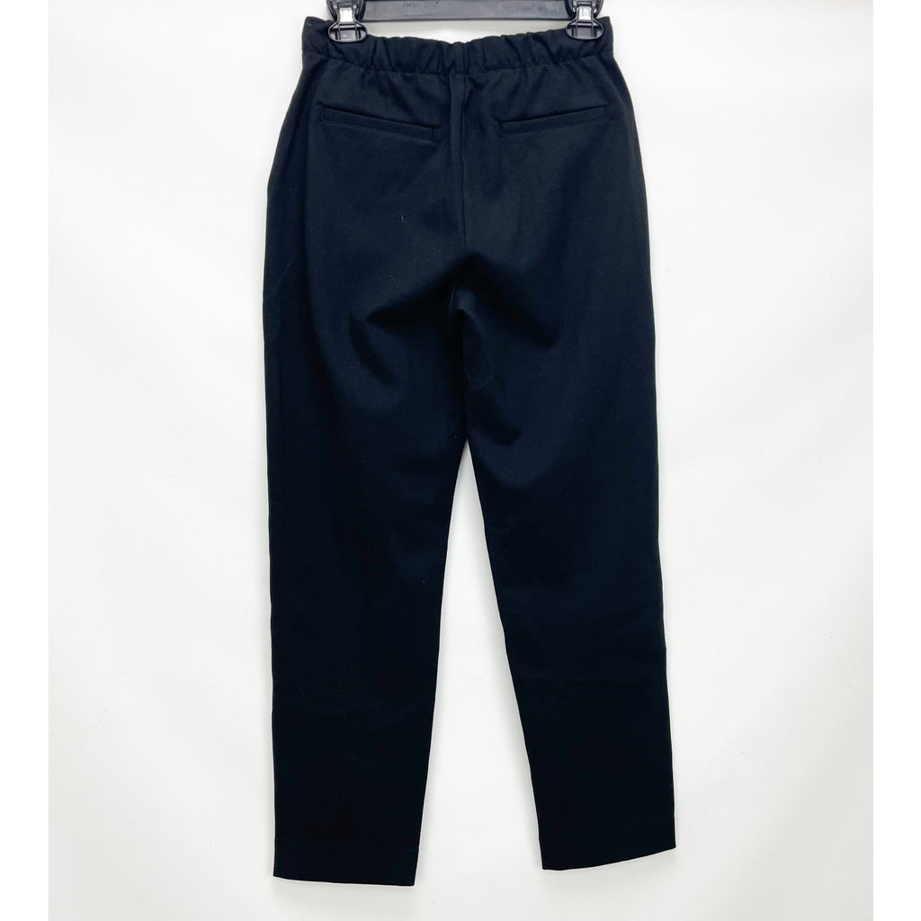 Everlane Womens The Dream Pants Medium Black Knit Pull On Tapered Stretch NWT