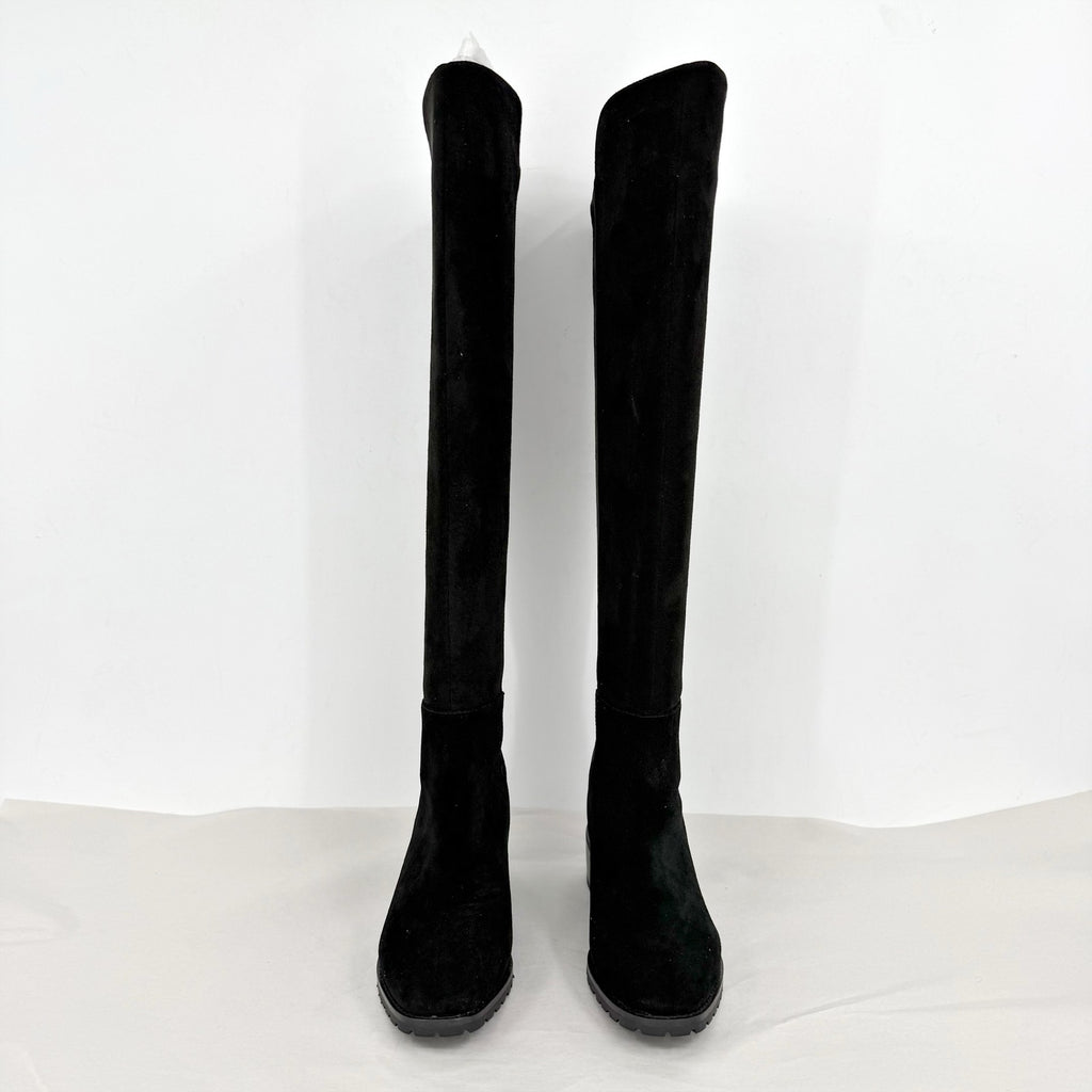 Blondo Womens Sierra Knee High Boots Size 6 M Black Suede Waterproof  NWOB
