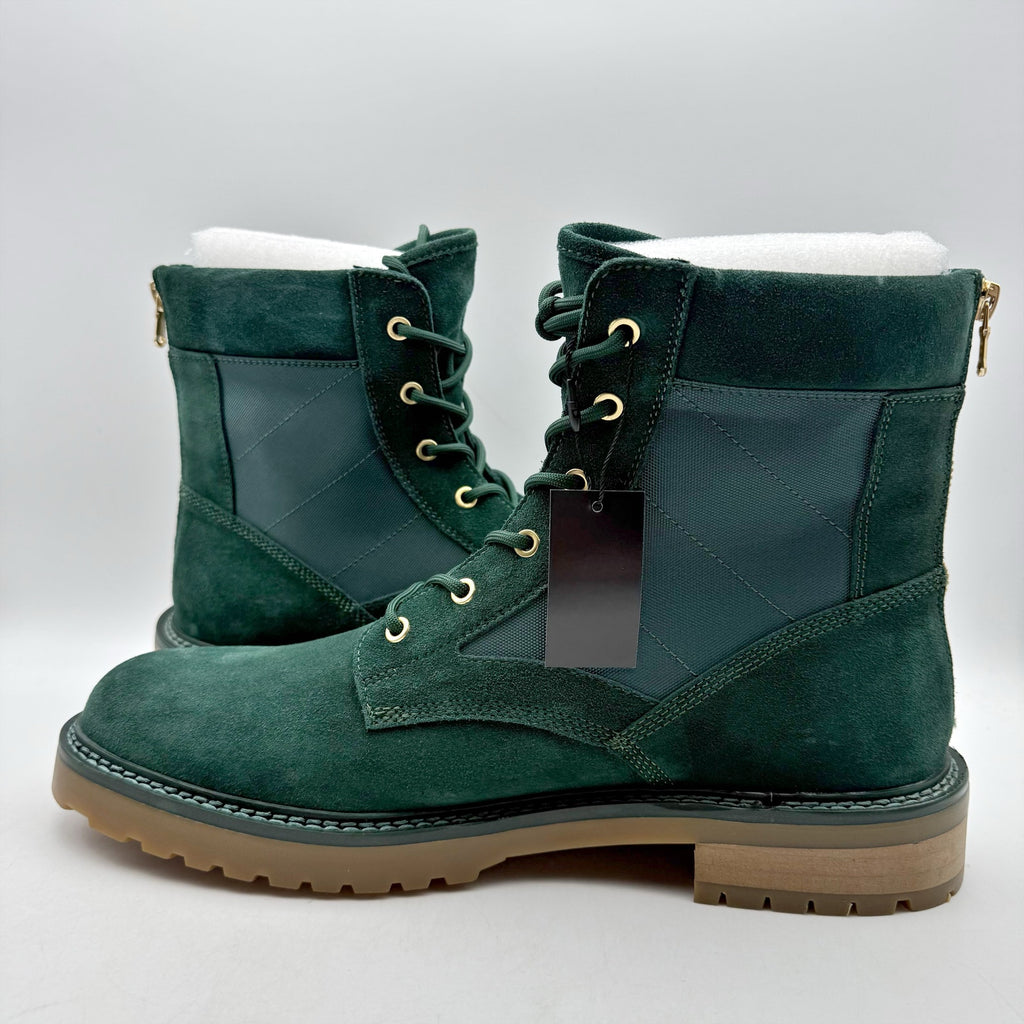 Saint Morta Mens Legion Ankle Boots US 12 Green Suede NIB