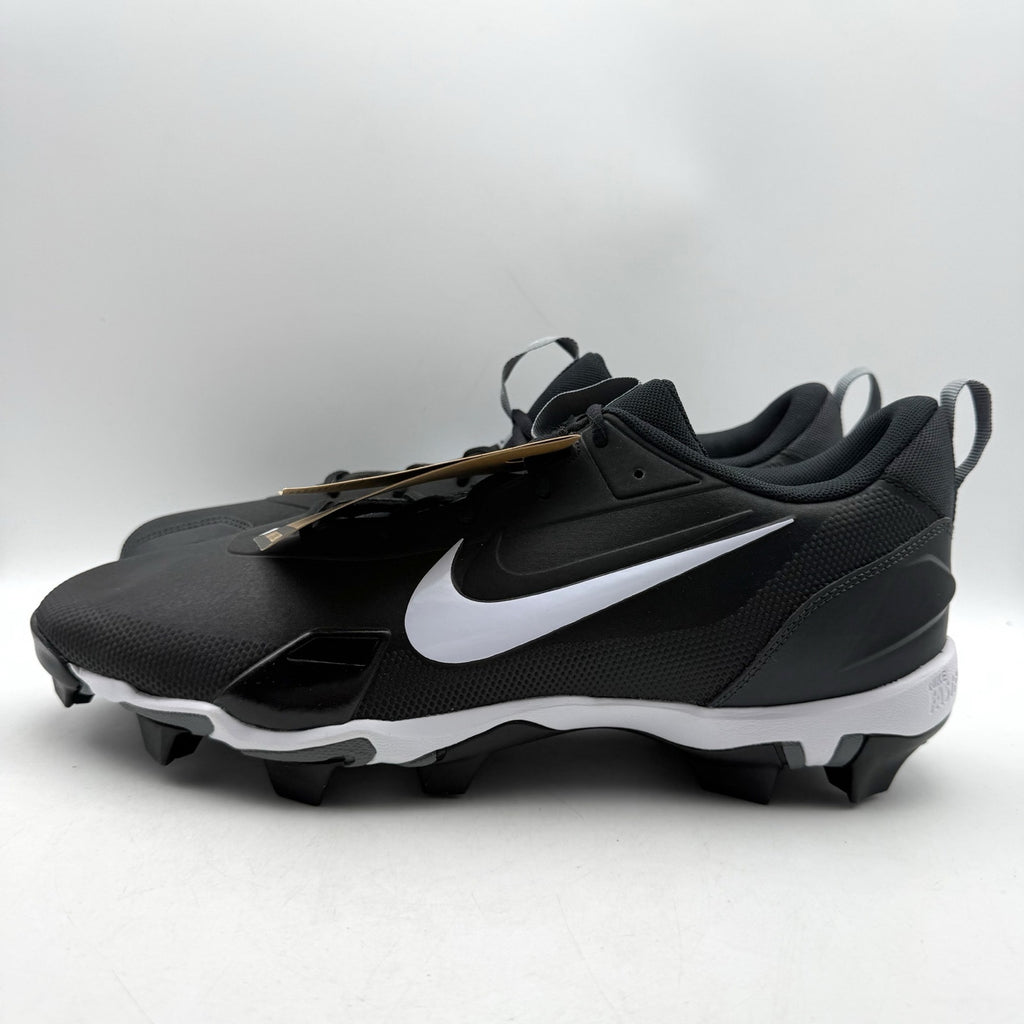 Nike Mens Force Trout 9 Keystone Baseball Cleats US 10.5 Black White FB9728 NWOB